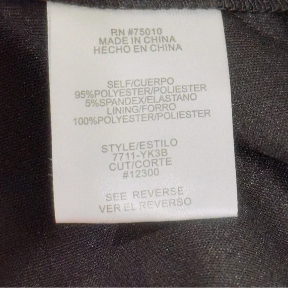 NWOT-SIZE 1 CITY STUDIO BODYCON DRESS - Picture 12 of 13